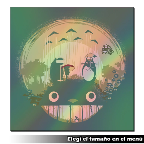 Totoro - Cuadro Holofoil