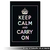 Keep Calm - Cuadro Holofoil