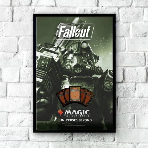 Cuadro con Marco Magic The Gathering Fallout - comprar online