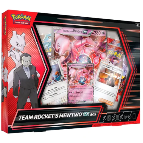 Pokemon TCG Team Rocket's Mewtwo EX Box - comprar online