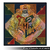Logo de Hogwarts - Harry Potter - Cuadro Holofoil