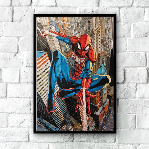Cuadro con Marco Spiderman - comprar online