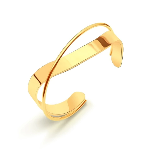 Bracelete Duo Dourado - comprar online