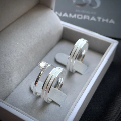 ALIANÇA 4mm | PRATA 950 - comprar online