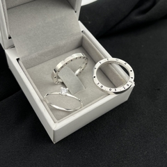 Aliança 2mm lisa c/ gravações nas laterais à laser | PRATA 950