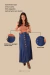 Saia Jeans Evasê Midi Jeans Escuro - Strategia Jeans