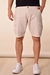 Bermuda Cargo Masculina Sarja Bege - comprar online