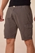 Bermuda Cargo Masculina Sarja Grafite - comprar online