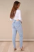 Calça Jeans Mom Aberto Lateral Clara