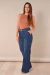 Calça Wide Leg Cargo Jeans