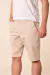 Bermuda Masculina Social Brim Bege - comprar online