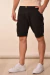 Bermuda Cargo Masculina Sarja Preta - comprar online