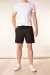 Short Masculino Sarja Preto - comprar online