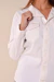 Camisa Linho Feminina Off White - Strategia Jeans