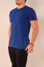 Camiseta Masculina Algodão Egípcio Azul Marinho - loja online