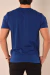 Camiseta Masculina Algodão Egípcio Azul Marinho - Strategia Jeans