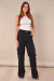 Calça Wide Leg Cargo Estonada - comprar online
