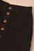 Short Saia Feminino Sarja Preto - Strategia Jeans