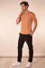 Camiseta Masculina Algodão Egípcio Caramelo - Strategia Jeans