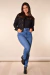 Jaqueta Feminina Sarja Preta - Strategia Jeans