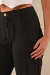Calça Wide Leg Preta Linho