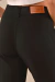 Calça Wide Leg Preta Linho - Strategia Jeans