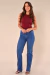 Calça Feminina Reta Lavada Lançamento - Strategia Jeans