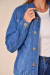 Jaqueta Jeans Feminina Oversized Escura