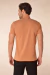 Camiseta Masculina Algodão Egípcio Caramelo - comprar online
