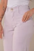 Calça Wide Leg Sarja Lilás - loja online