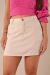 Short Saia Feminino Linho - Strategia Jeans