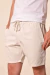 Short Masculino Sarja Bege - loja online