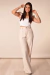 Calça Wide Leg Linho - comprar online