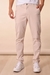 Calça Masculina Sarja Alfaiataria Bege Claro - comprar online