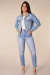 Jaqueta Feminina Barra Desfiada Clara - comprar online