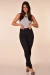 Calça Skinny Preta Básica Feminina - Strategia Jeans