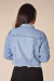 Jaqueta Feminina Delavê Barra Desfiada Destroyed - Strategia Jeans