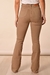 Calça Flare Feminina Brim Cáqui - Strategia Jeans