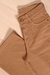 Calça Flare Feminina Brim Cáqui - comprar online