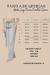 Imagem do Calça Wide Leg Jeans Clara Com Pinça