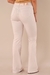 Imagem do Calça Flare Feminina Brim Bege Claro