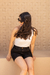 Short Feminino Brim Bolso Faca Preto na internet