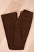 Calça Flare Feminina Brim Marrom - comprar online
