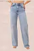 Calça Wide Leg Jeans Clara Tradicional - loja online