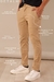 Calça Masculina Sarja Alfaiataria Caramelo - loja online