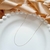 Colar longo corrente veneziana 70cm - Prata 925 - Ref. CL925002
