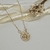 Colar médio de Nossa Senhora com zircônias - Ref.: CM072