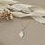 Pulseira elo português com pingente de Nossa Senhora das Graças - Prata925 - Ref.: PL925013