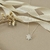 Colar médio com pingente de Floco de Neve - Prata925 - Ref.: CM925079