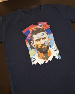 Remera Messias ART (Azul Marino) - KOLSCH INDUMENTARIA